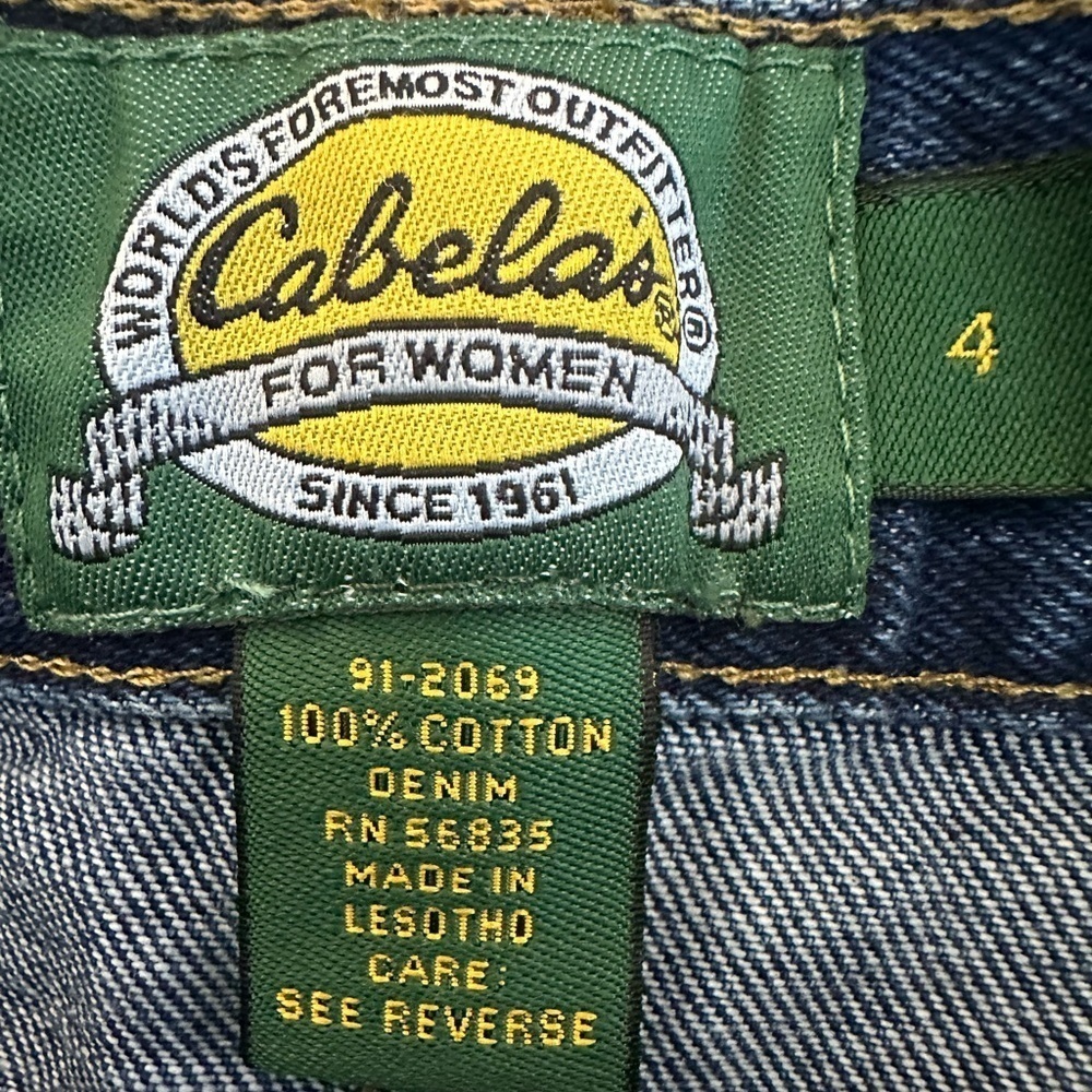 Cabela's Women's High Rise Jeans - Blue - Picture 5 of 5